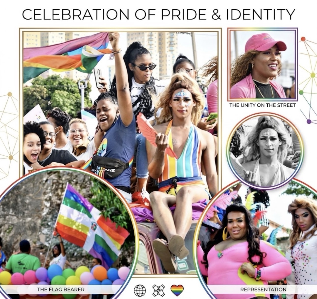 多米尼加举办LGBTIQ+骄傲游行车队 联合国发声倡导平等反歧视